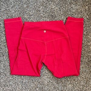 Lululemon Align Leggings - Dark Red - Size 6